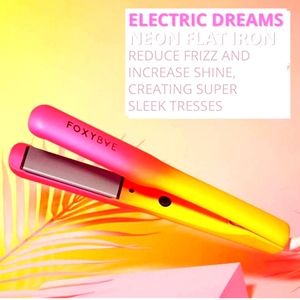 **FLASH SALE** FOXYBAE Electric Dream Neon Flat Iron